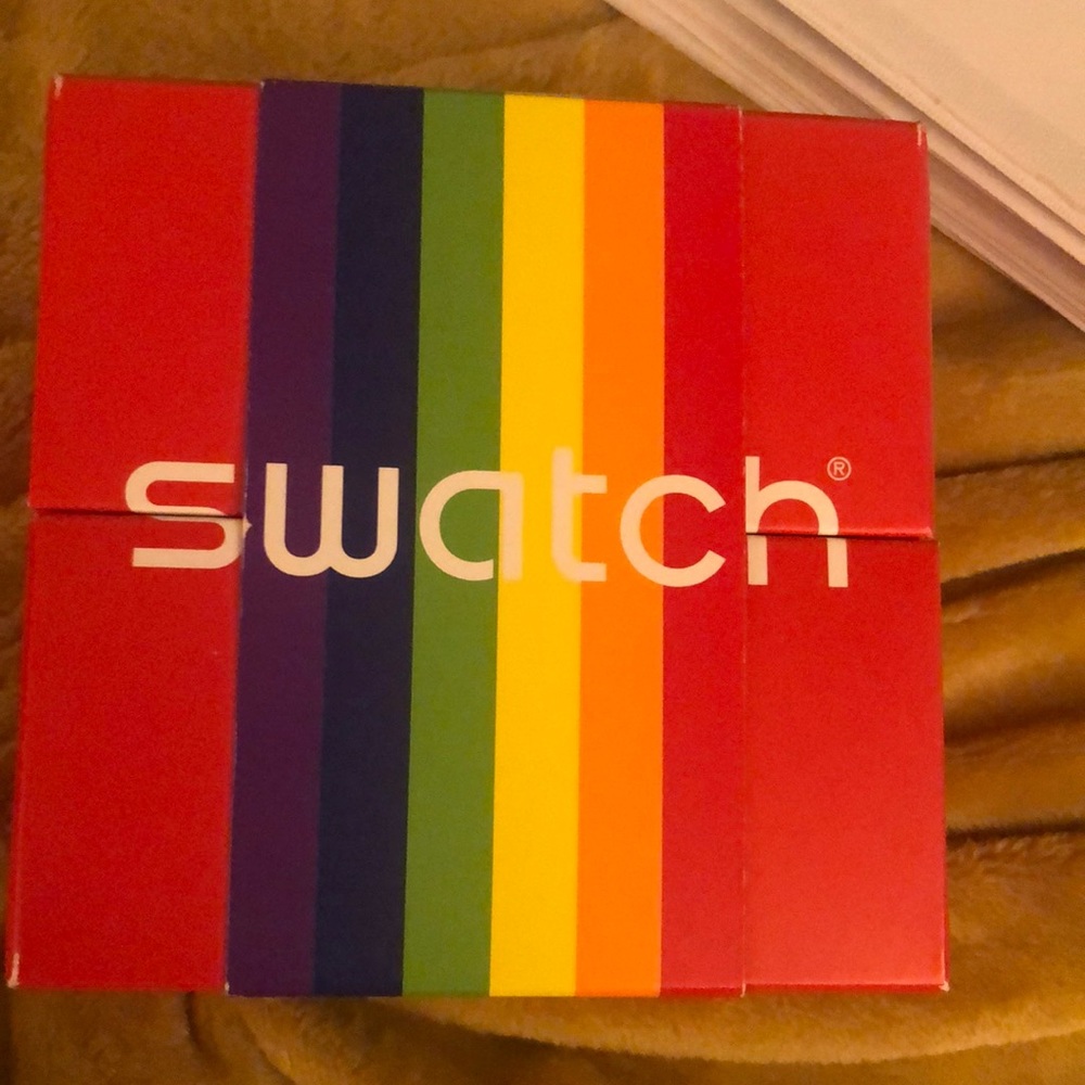 Swatch Steel Rainbow Paradons